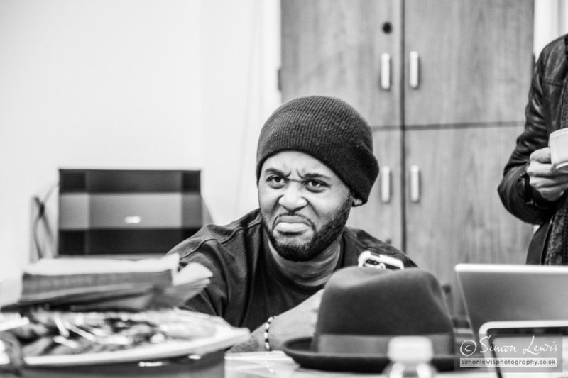 incognito back stage preparing for gig