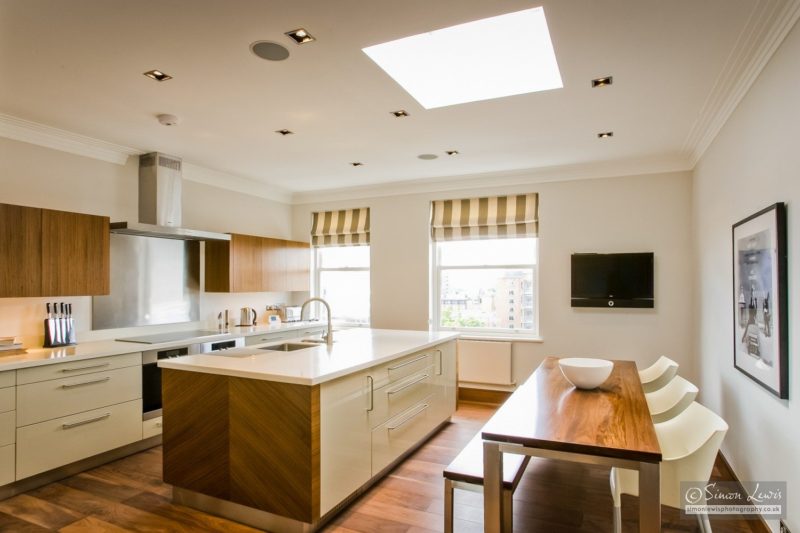 kitchen apartment 15 Portland Place