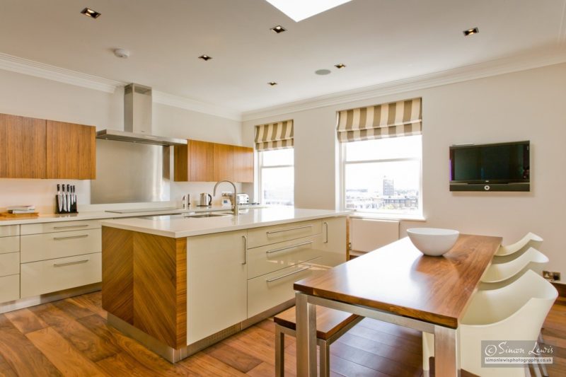 kitchen apartment 15 Portland Place