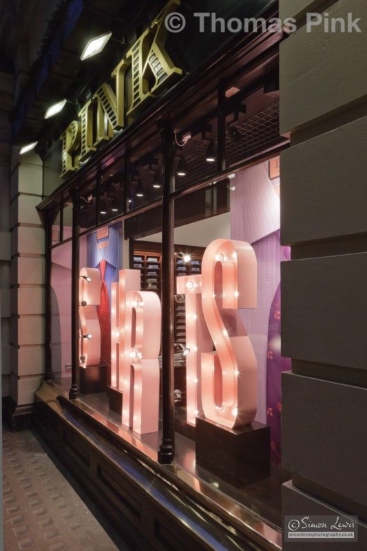 thomas Pink store Jermyn street